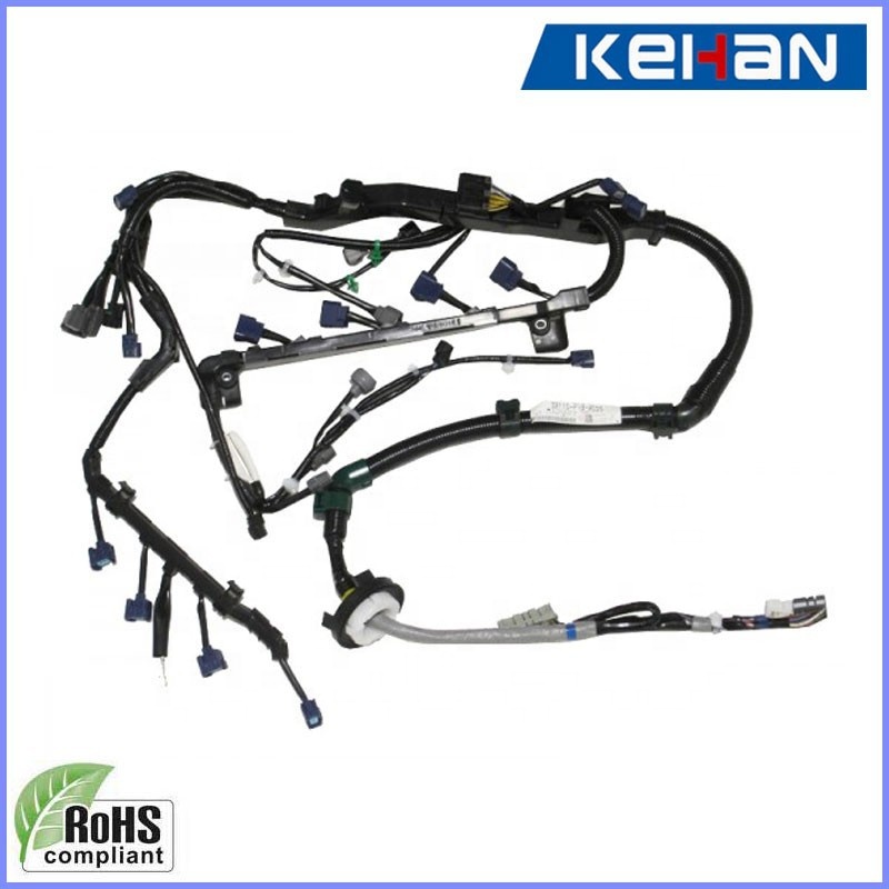 Plastic Wire Harness for JST SH 2 Pin 4 Pin Custom Cable Assembly and Auto Connector