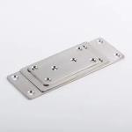 Stamping Metal Bed Frame Support Parts Stainless Steel Iron Straight Piece