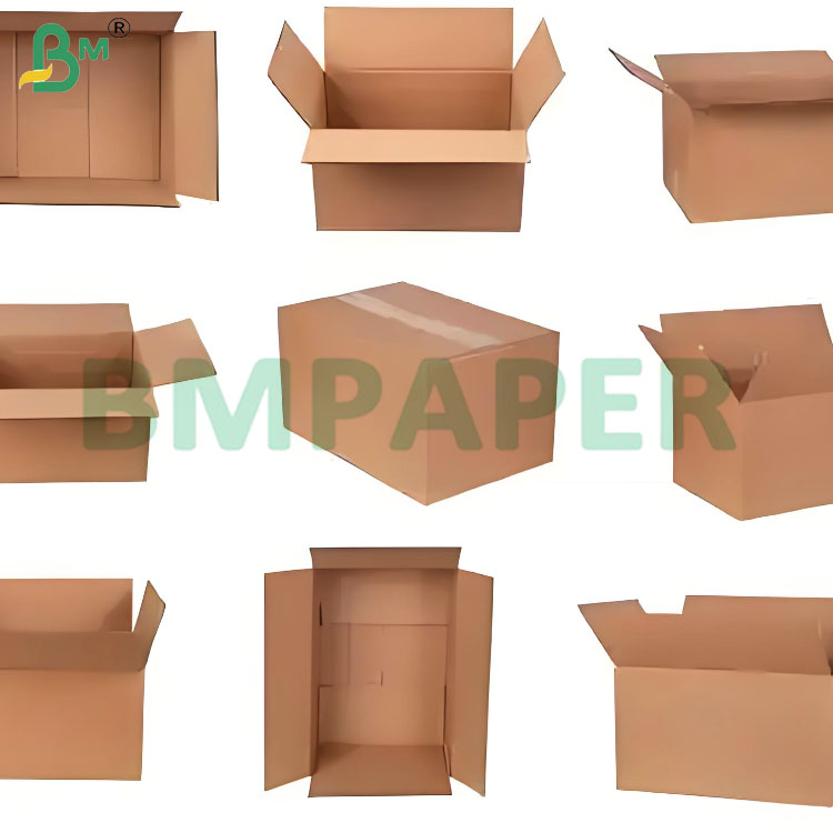 80+80+80gsm 3 Layer F Fluted Corrugated Paper Sheets for Packaging