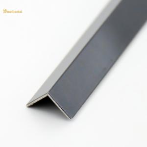 China Hairline Stainless Steel Floor Transition Strip L Profile Sustainable on sale