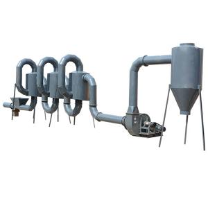 China Cyclone Dust Removal Hot Air Flow Wood Chip Dryer Machine wholesale
