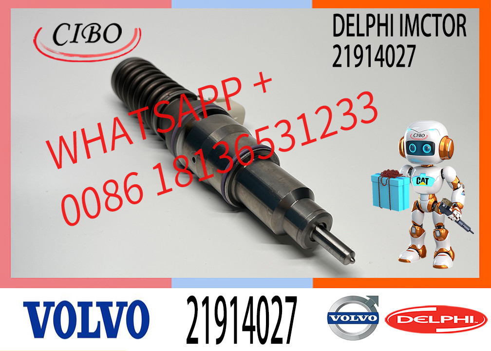 OEM BEBE4P02002 21977909 21914027 22089886 Fuel injector Fits for VOL-VO MD13 Diesel Engine EURO 6 Engine Part Injectors