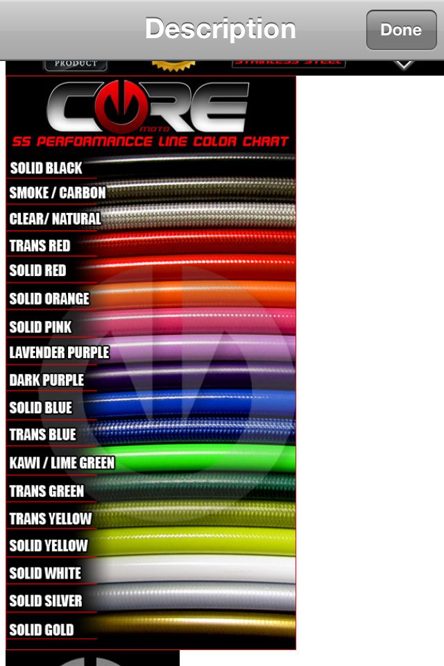 stainless steel braided brake hose