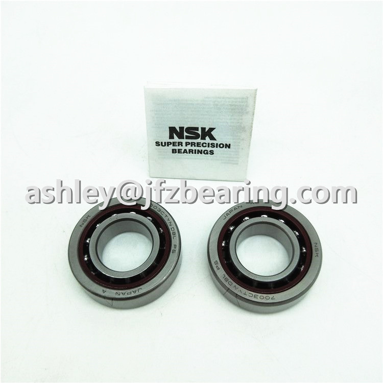 High Speed Japan NSK Bearing 7003 CTYNSULP4 Angular Contact Ball Bearings 7003 17x35x10mm