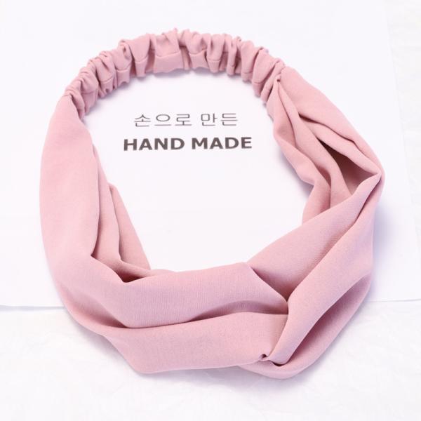 Baby Hair Elastic Hair Band For Natural Hair Female Wide Edge Pressing Hairpin Cross 2.76"