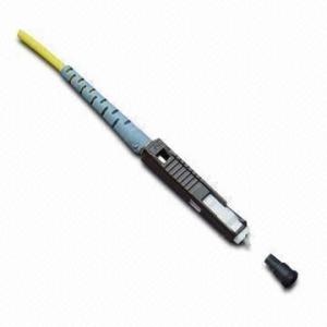 China ISO9001 MU Fiber Optic Connector Plastic Or Metal Housing wholesale