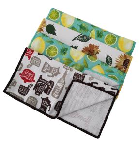 China All Polyester Kitchen Microfiber Dish Towel Cleaning Cloth wholesale
