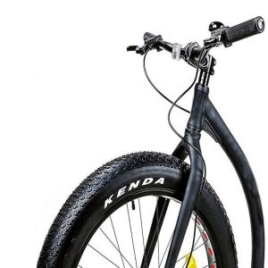 China Alloy Adult Kick Bike Black 700C Wheel 26&quot;X14Gx32H wholesale