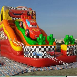 China inflatable dry slide , inflatable car slide , comercial kids slide wholesale