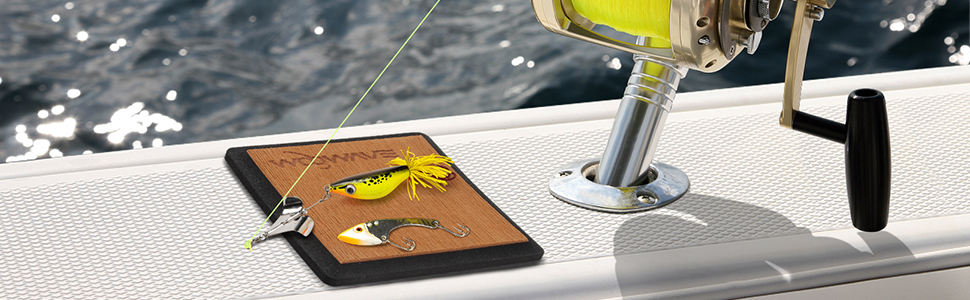 Occasion Lakes Rivers EVA Fishhook Pad with Marine Grade Anti-Slip Design