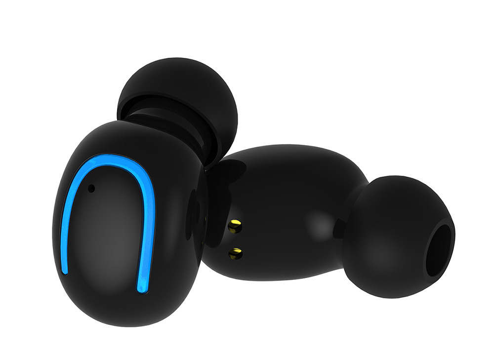 650mah Charger Case True Wireless Stereo Earphones V5.0 IPX5 45mAh Earbuds