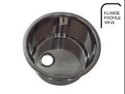 China CAN ROUND STAINLESS STEEL SINK &amp; PLUG boat marine wholesale