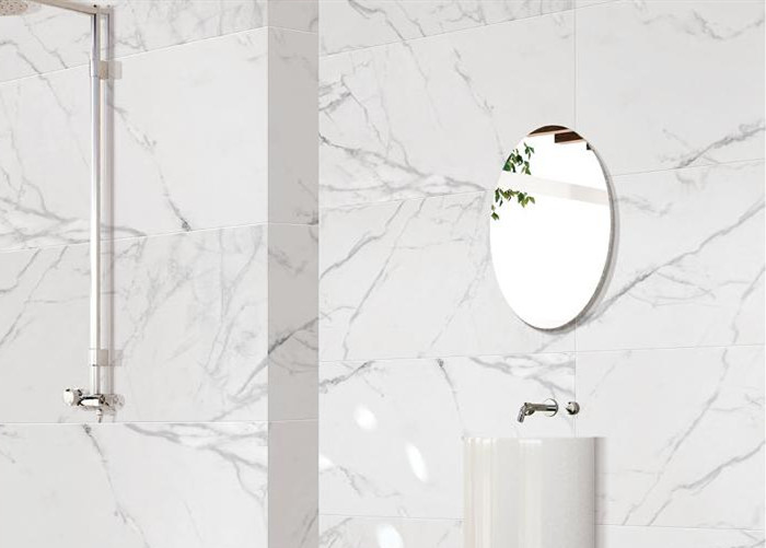 Jet Marble Look Full Body Porcelain Tile / Polished Marble Porcelain Tile
