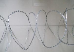 China Hot Dipped Galvanized Clips Razor Barbed Blade Wire Livestock Fence Panels wholesale