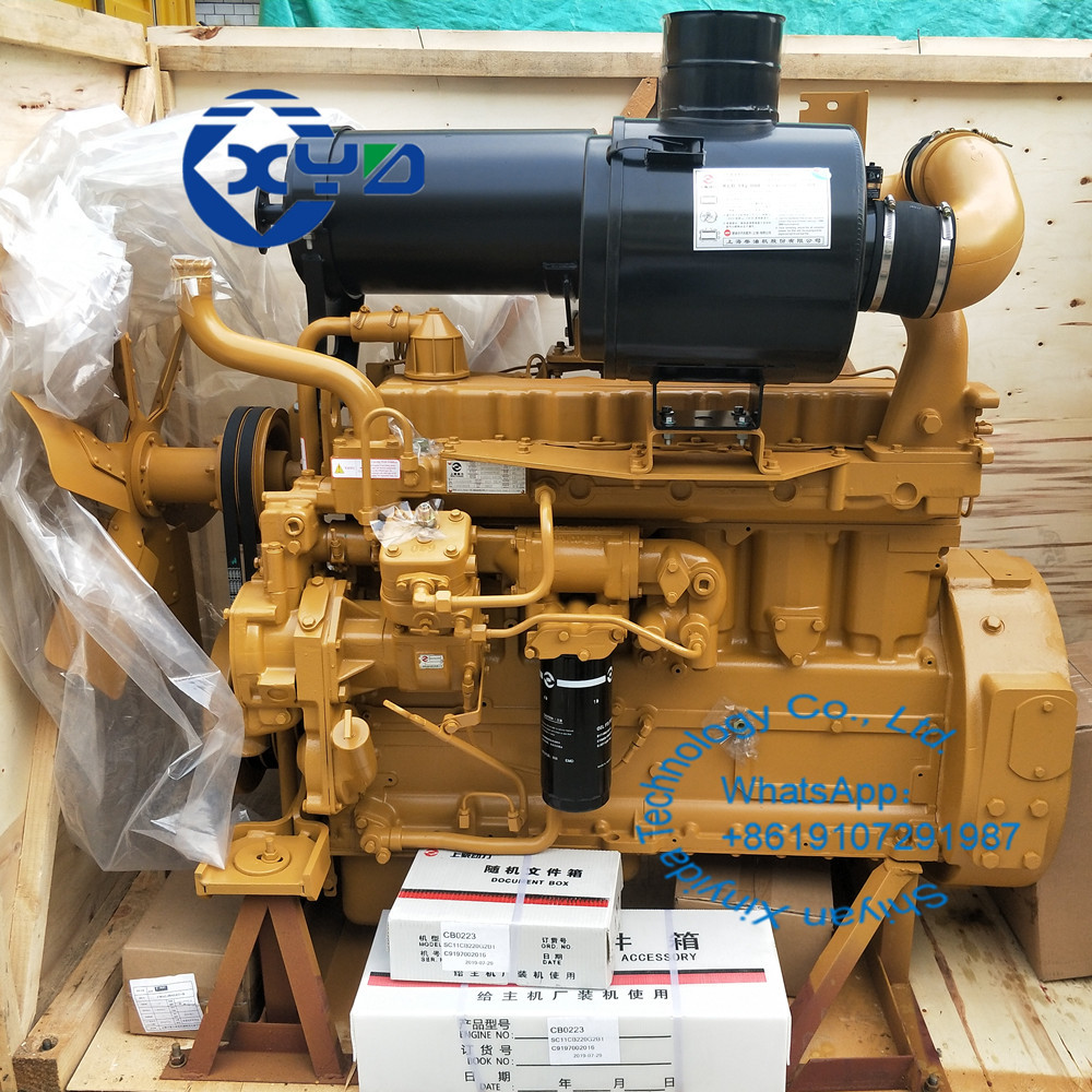 SDEC 6 Cylinders Car Engine Assembly Kit 162kw 220hp SC11CB220G2B1 Shanghai Diesel Engine