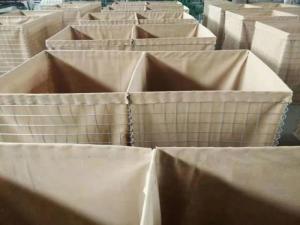 China 7 8 Heavy Duty Sand Filled Barriers 50x50mm Galvanized Steel on sale