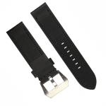 ROHS Mens Watches Leather Band , OEM Stitched Leather Watch Strap With Pre V