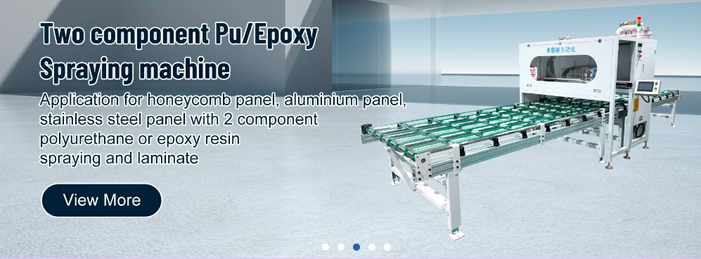 2 Component PU Adhesive Bonding Machine for Composite Sandwich Panel Condition
