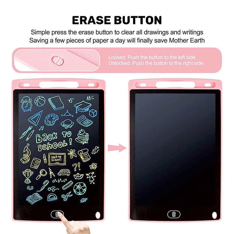 12 Inch Electronic Board Drawing Pad for Kids ABS LCD Writing Tablet Toddler Learning