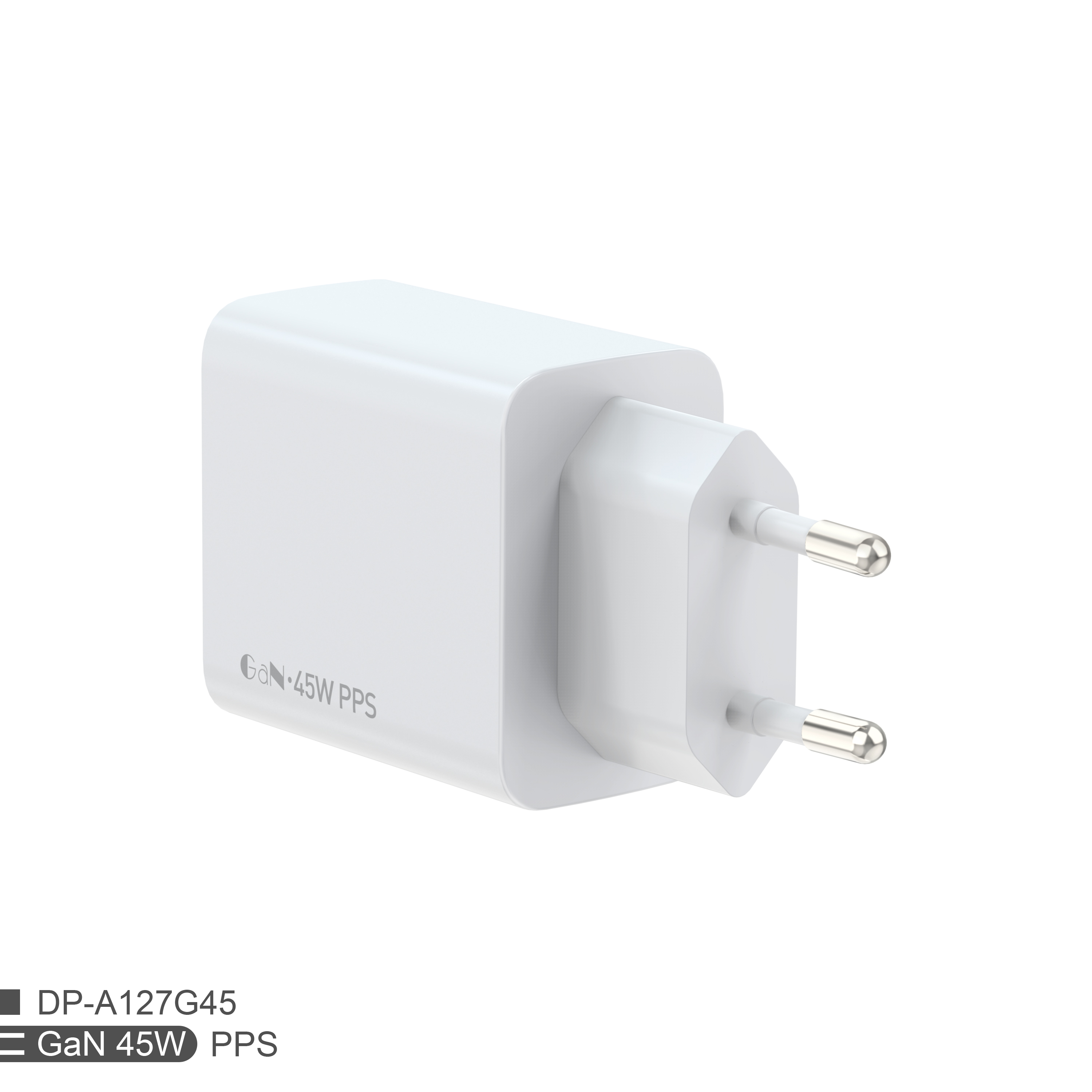 Private Mold 45W GaN USB-C Wall Charger For MacBook Pro/Air IPad Pro Galaxy S23