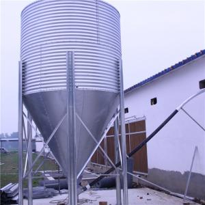 China Steel Raising Poultry Farming Equipment Low Conical Holes Feed Drop Smoothly wholesale