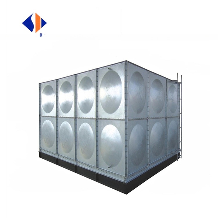 Rectangle Water Tank with Modular HDG Design H mm 1106-2612 Meets GB5749-85 Standards