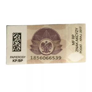 China Custom Tobacco Alcohol Anti Counterfeiting Sticker Cigarette Tax Stamp Labels wholesale
