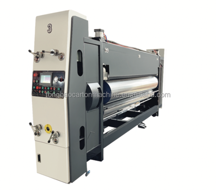 Automatic Flexo Plate Box Printing Machine for Precise and Fast Carton Box Production