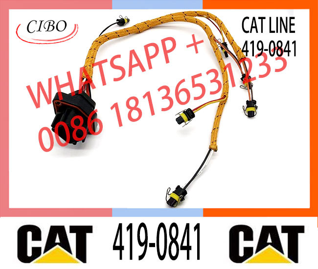 C9 Injector Wirng Harness 215-3249 419-0841 Excavator E330C E330D E336D E340D Harness For