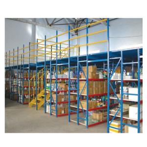 China Rack Supported Mezzanine Floor Rack 2-5 Layers wholesale