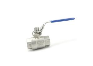 China SS304 Body Full Port Stainless Steel Valves Water Media Wog 1000 Ball Valve wholesale