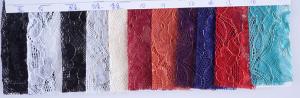 China French Lace Fabric Eyelash Cord Lace Fabric fashion Black lace wholesale