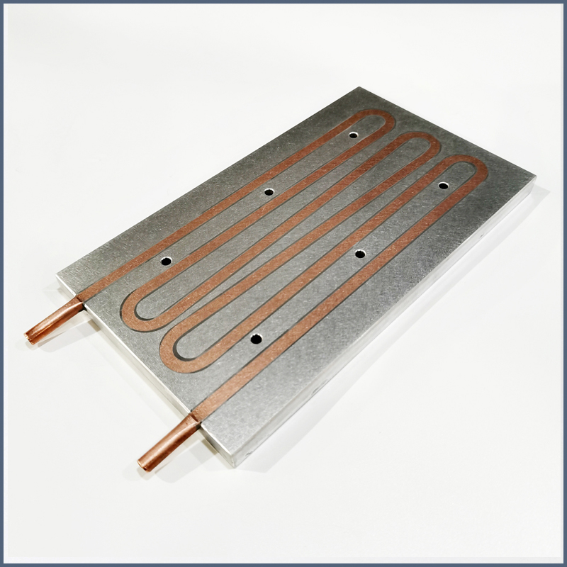 Anti Corrosion Radiator Heat Sink Water Cooling Sand Blasting Practical