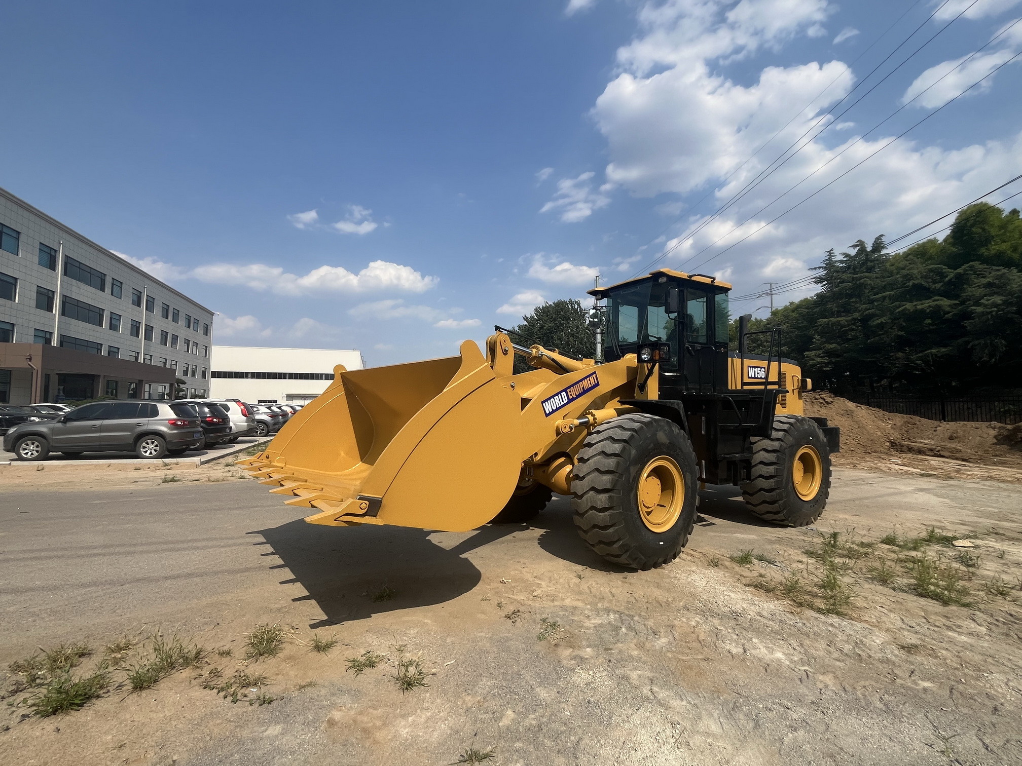 wheel loader with Cummins or shangchai or weichai engine or ZF Transmission case similar to XCMG ZL50GN