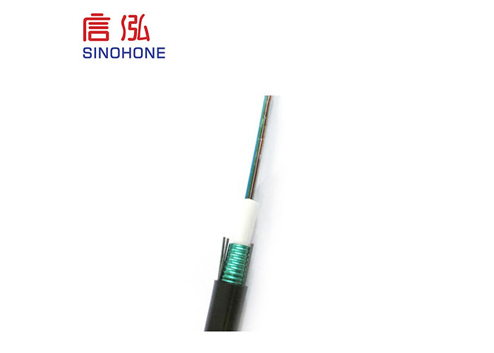 Aerial Rodent Resistant Fiber Optic Cable , Ribbon Fiber Optic Cable For Access Network