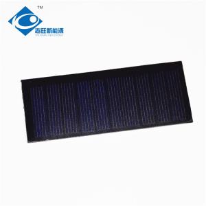 China 0.4W High Quality Semi Flexible Solar Panel ZW-9731 PET Laminated Polycrystalline Mini Solar Panel 5V wholesale