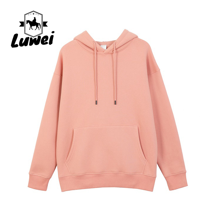 Drawstring Blank Plain Heavy Duty 330g Bluza Premium Cotton Polyester Men Hoodies Active Sweatshirt