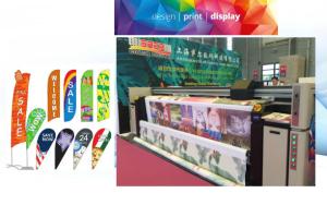 China 1440dpi Roll To Roll Textile Flag Printing Machine wholesale
