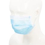 Fiberglass Free Surgical Face Mask , Disposable Earloop Medical Mask