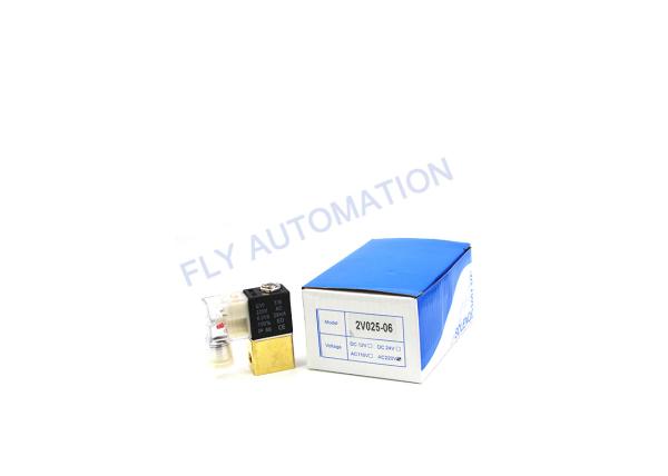 Quality High Pressure AIRTAC 2V Series Pneumatic Solenoid Valves 2V025-06 for sale