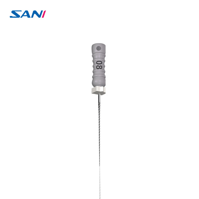 Super C Manual Dental Files Medical Stainless Steel Dental Instrument For Root Canals