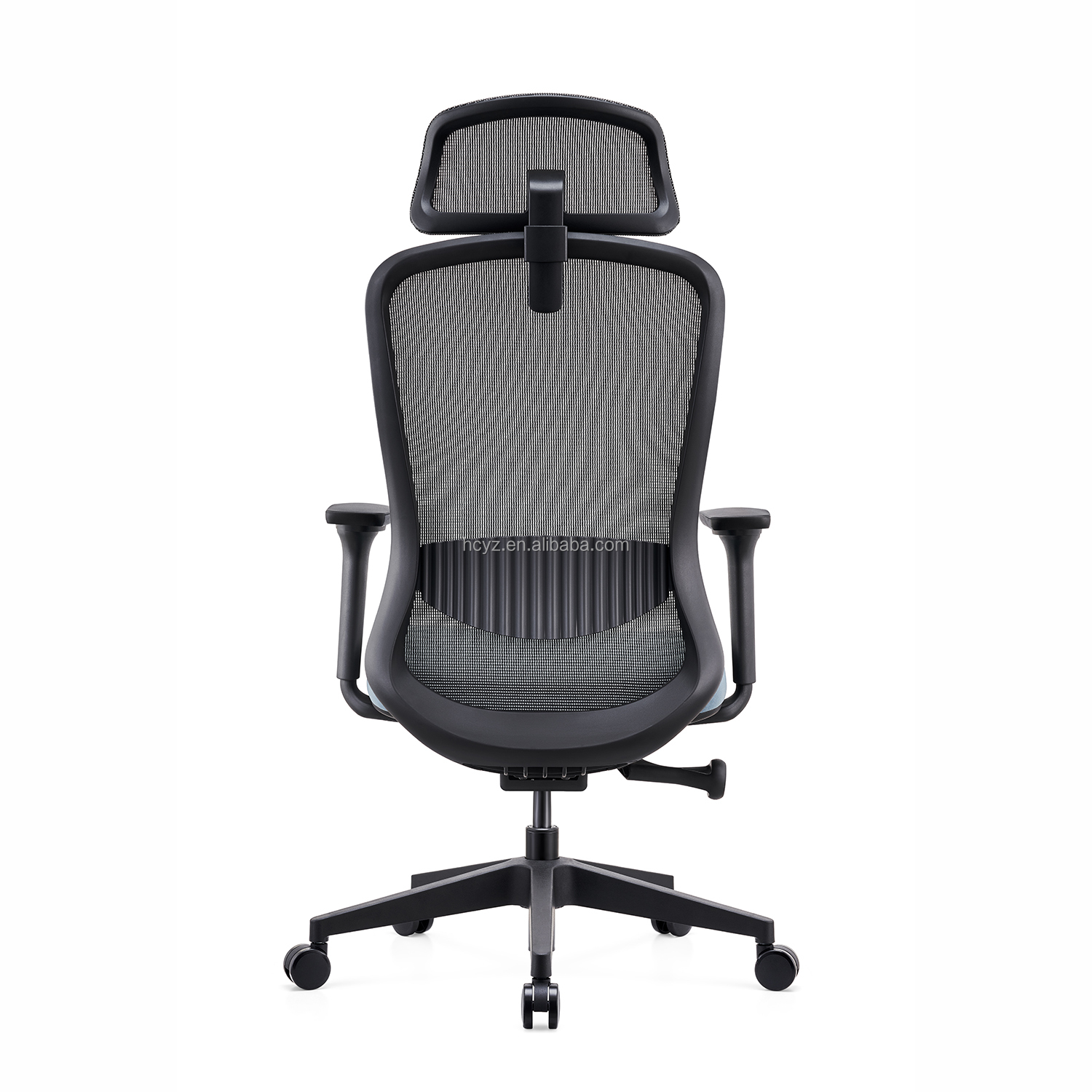 Commercial Furniture 3D Adjustable Executive Ergonomic Chair with Stainless Steel Frame