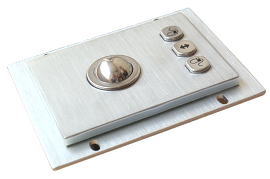 Waterproof Industrial Pointing Device Rugged Laser Module Trackball No Noisy Operation