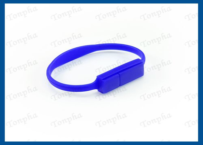 Colorful Wrist Usb Flash Drive , Wristband Usb Flash Drive Thumb Drives