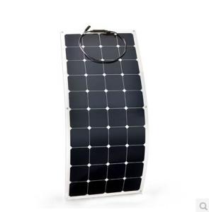 China Salt Water Resistance SunPower Flexible Solar Panels 120W 12V For Camping wholesale