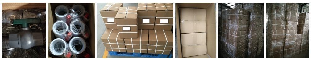 Sch80 New Material Plastic PVC Compact Ball Valve High Thickness PVC Valve for Export!