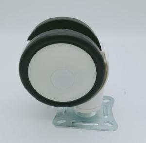 China 3 inch medical castors PU wheels wholesale