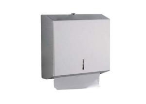 China Stainless Steel Wall Mounted Towel Dispenser Lockable For Office Building wholesale