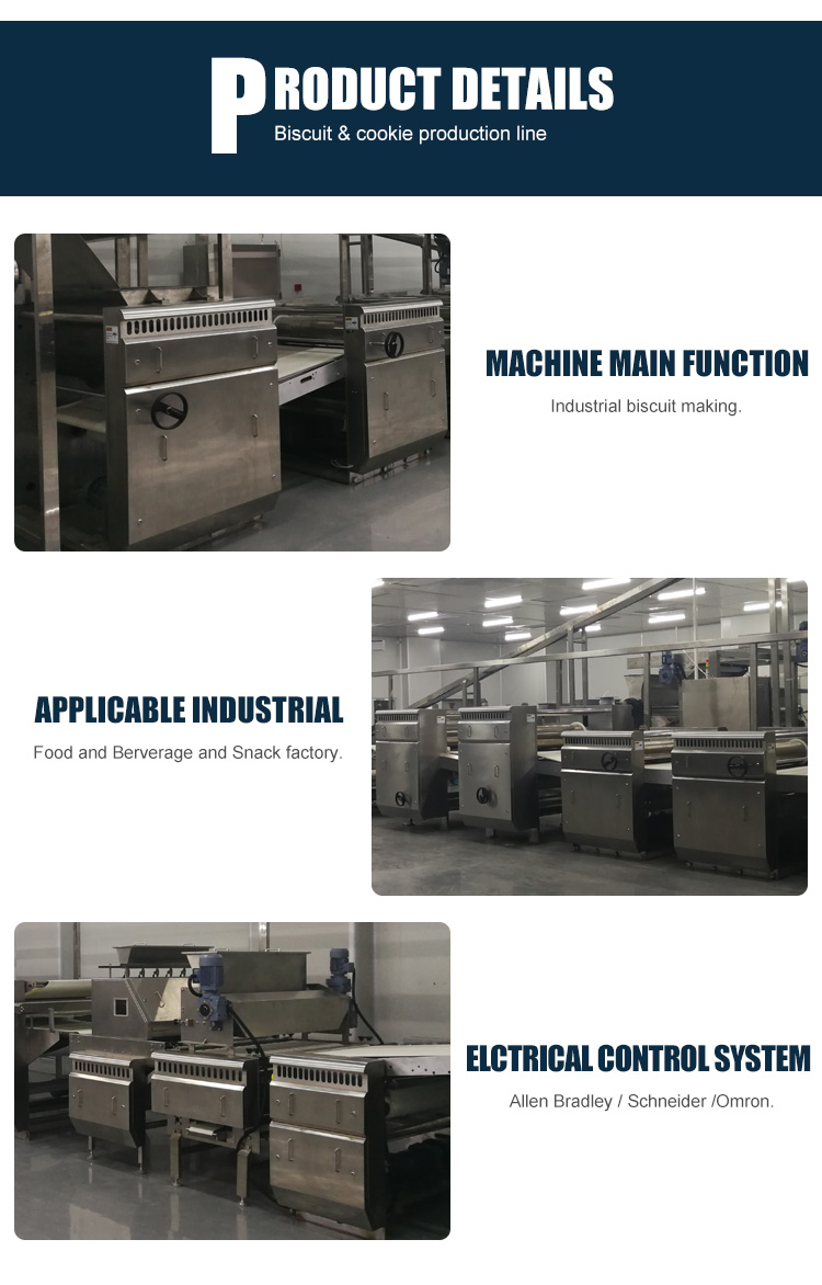Customized Chocolate / Biscuit Production Line High Quality