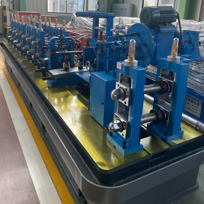 Durable Welded Tube Mill Line 380V 50Hz 3Phase for Square Tube 70*70mm-10*10mm